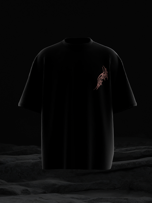 SCARS UNSEEN OVERSIZED GRAPHIC T-SHIRT