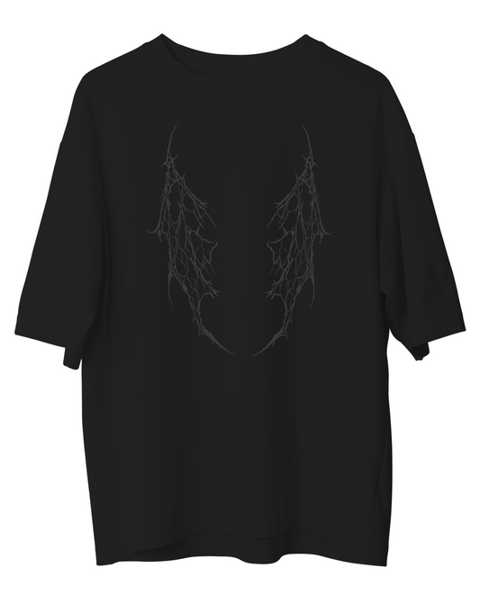 DEVIL WINGS OVERSIZE GRAPHIC T-SHIRT