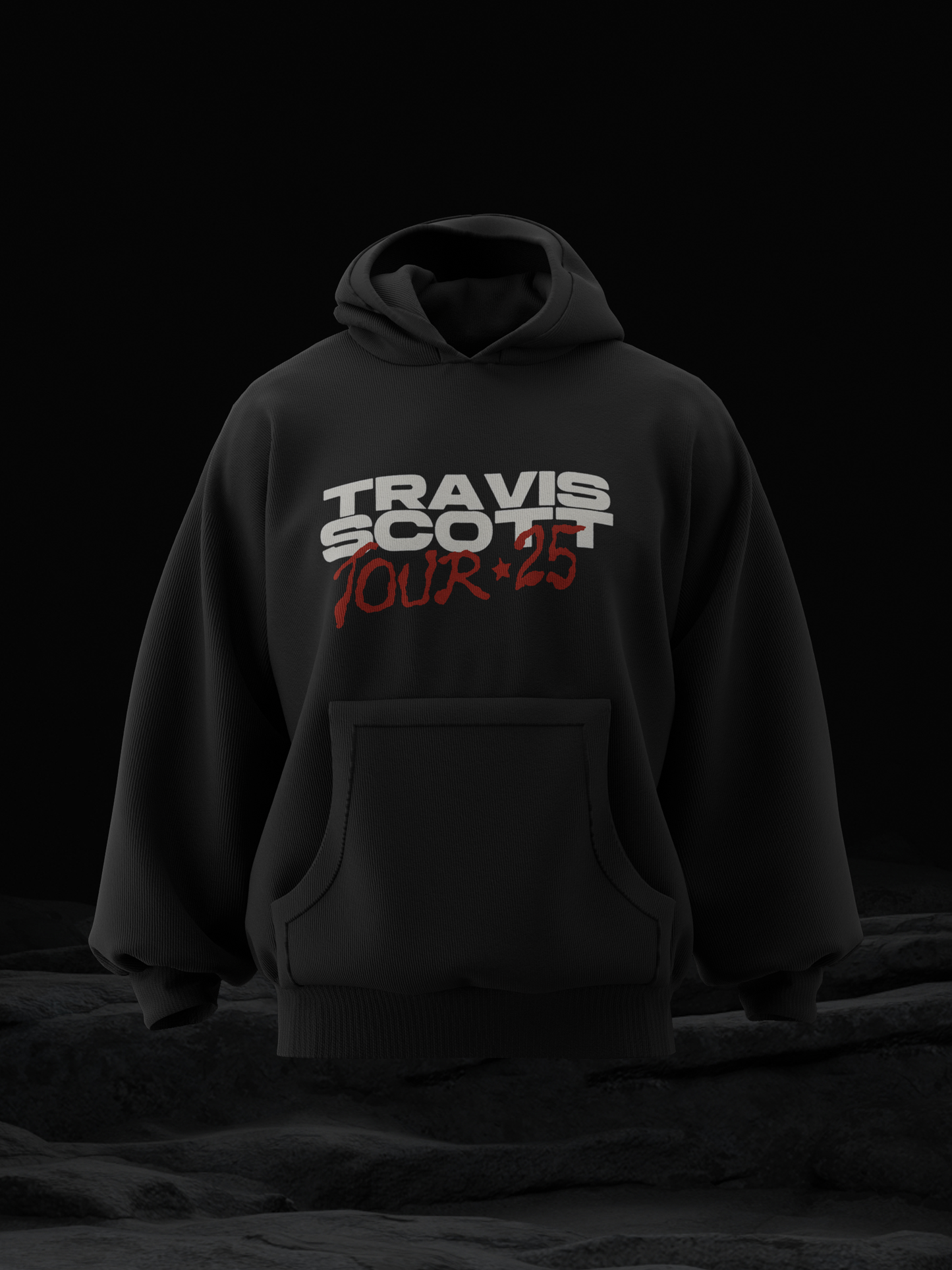TRAVIS SCOTT C'M OVRERSIZED HOODIE