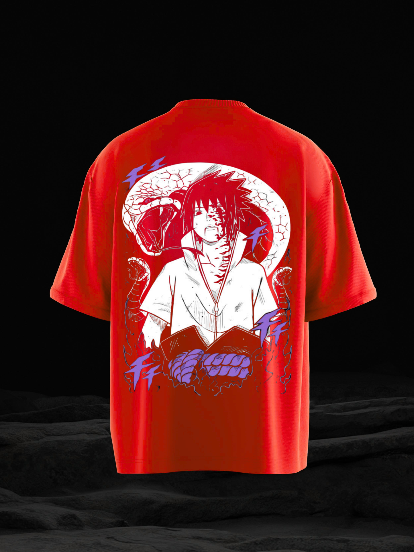 ITACHI UCHIHA: SCARLET VENGEANCE OVERSIZED T-SHIRT