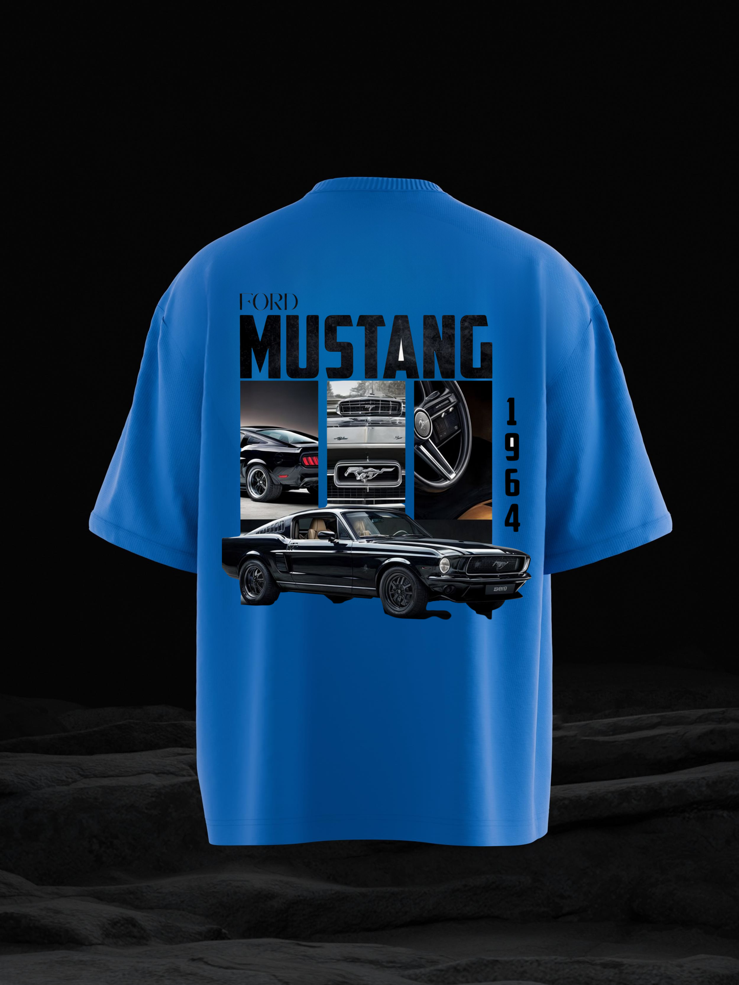MUSTANG HERITAGE EDITION OVERSIZED T SHIRT