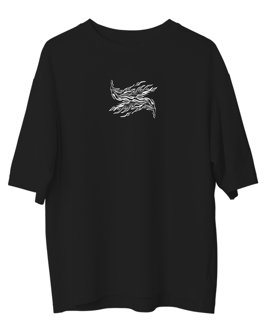 DRAGON FIRE OVERSIZED STREETWEAR GRAPHIC TEE
