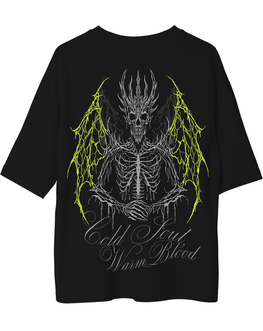 DEVIL WINGS OVERSIZE GRAPHIC T-SHIRT