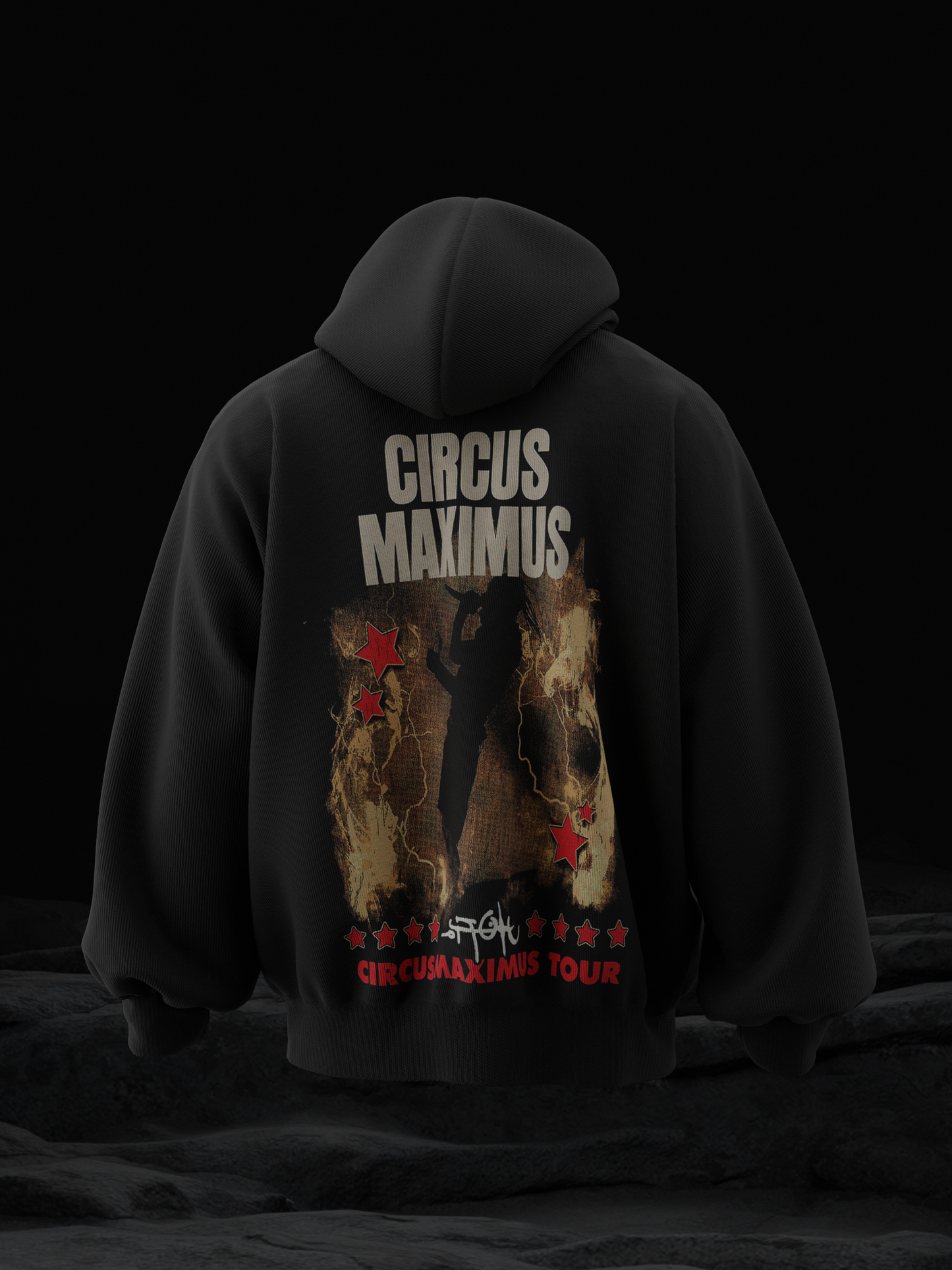 TRAVIS SCOTT C'M OVRERSIZED HOODIE