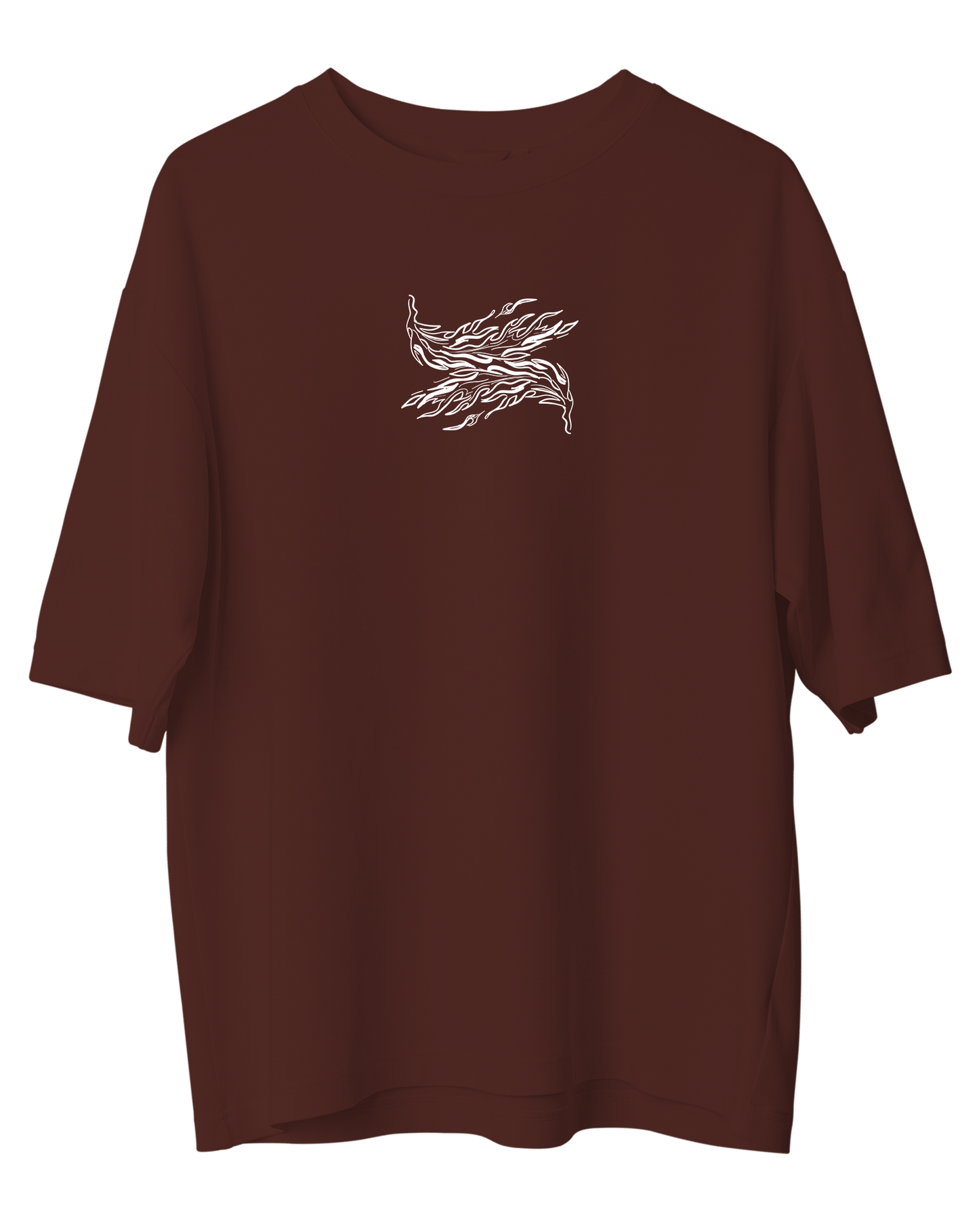 DRAGON FIRE OVERSIZED STREETWEAR GRAPHIC TEE