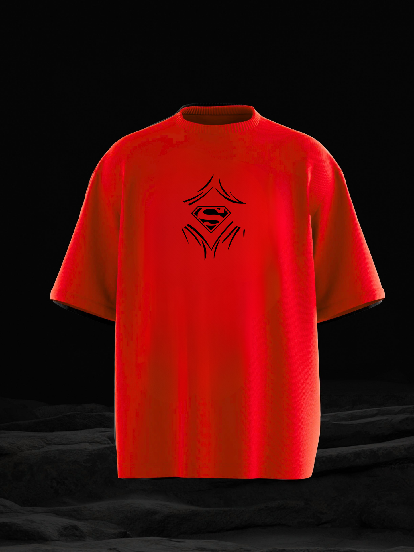 SUPERMAN: RISING ABOVE OVERSIZED T SHIRT