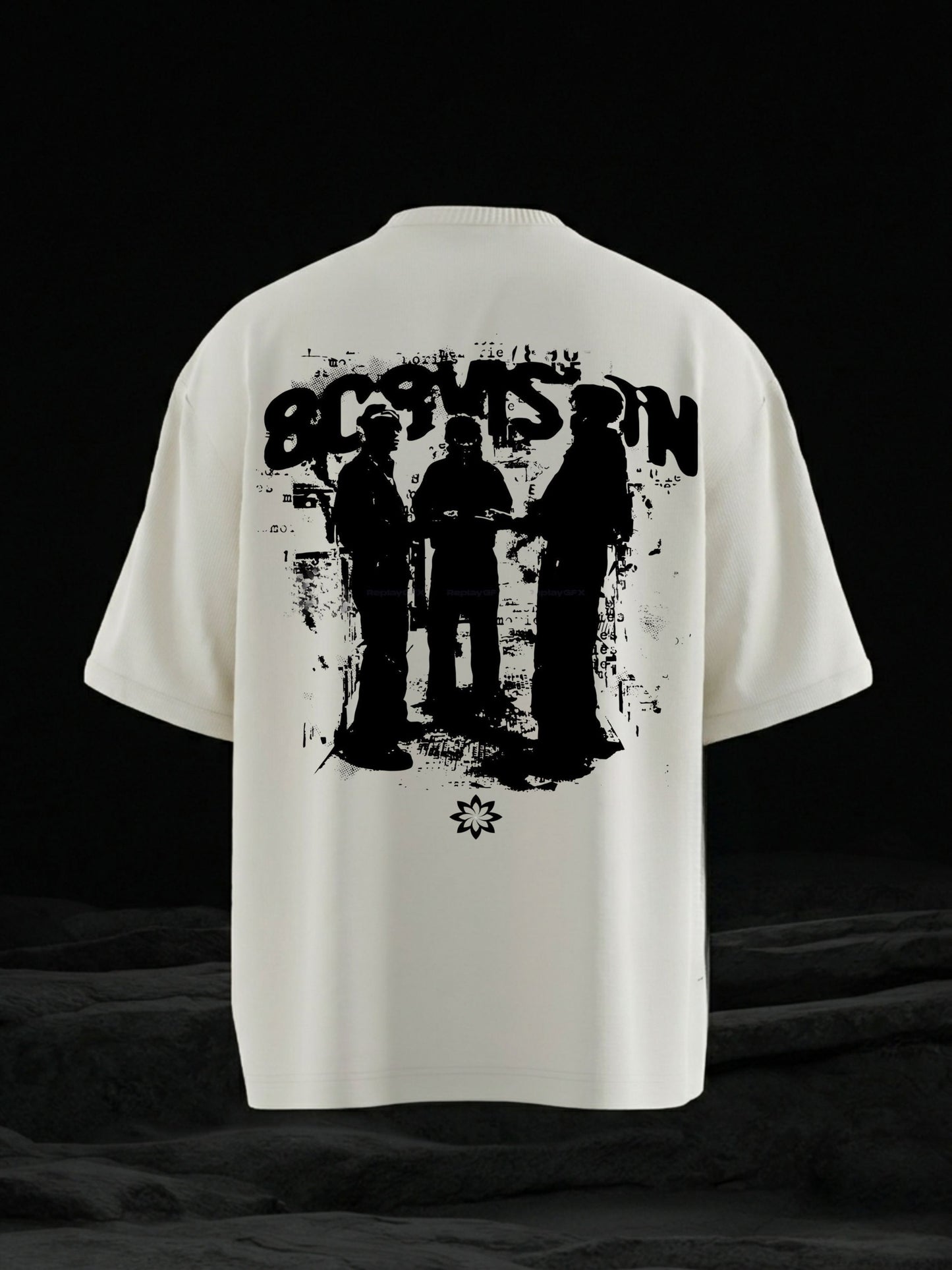 ECHOES IN CHAOS OVERSIZED T SHIRT