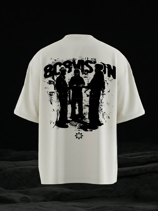 ECHOES IN CHAOS OVERSIZED T SHIRT