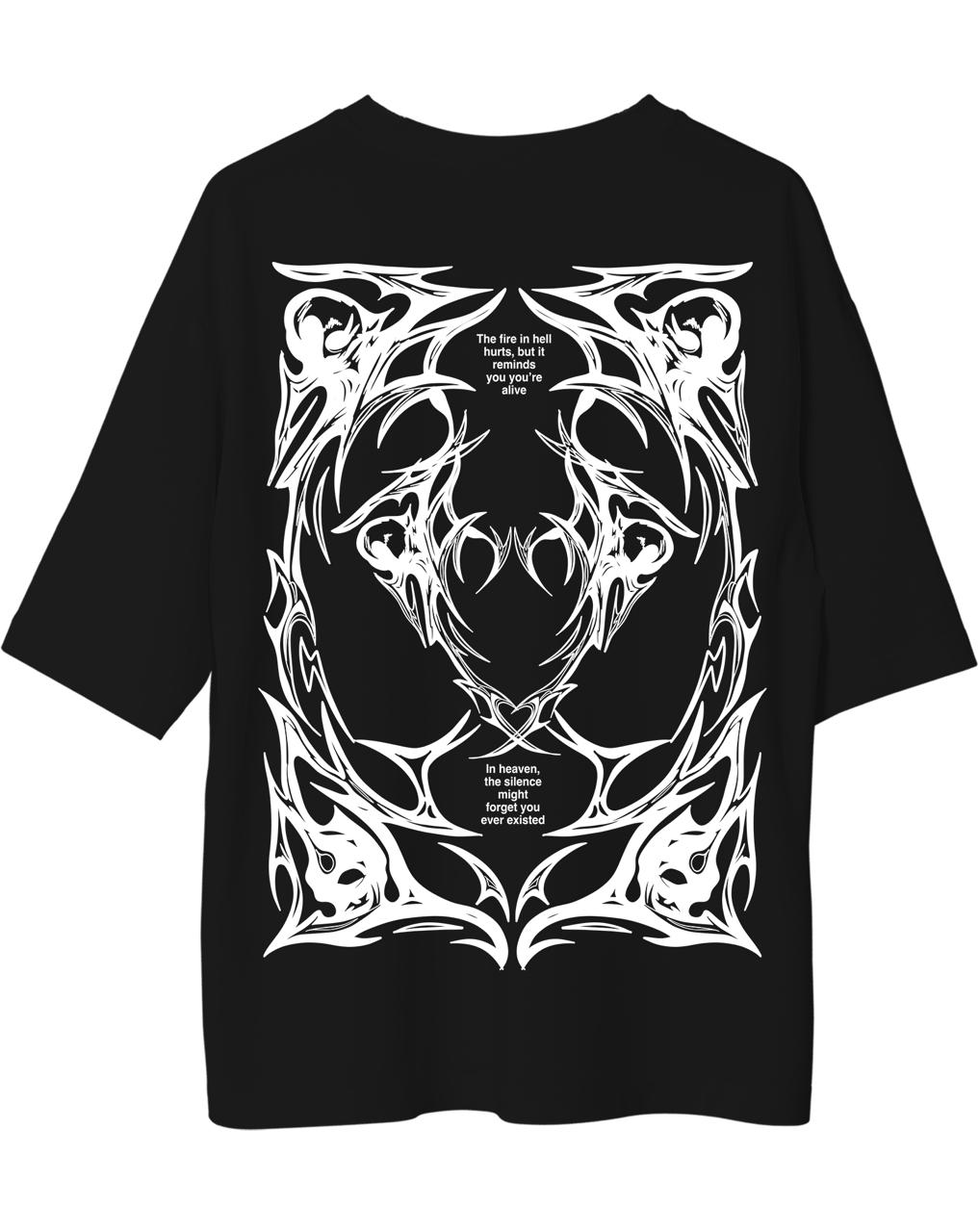 HELFIRE GRAPHIC OVERSIZE GRAPHIC TEE