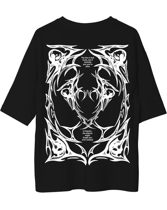 HELFIRE GRAPHIC OVERSIZE GRAPHIC TEE